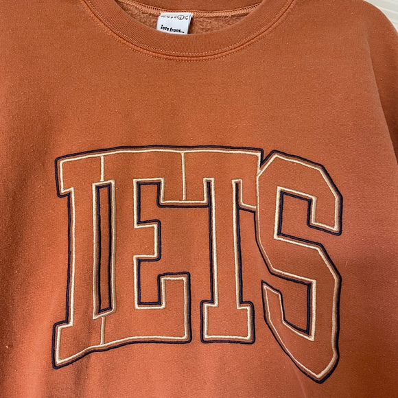 Distressed vintage JETS crewneck- out of stock online! - Picture 3 of 7